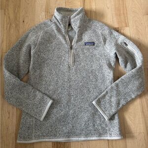 Patagonia Women's Heathered Gray Cowl Sweater